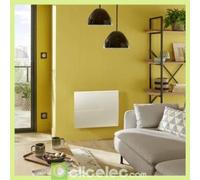 Radiateur chaleur douce ATLANTIC - Sokio Digital horizontal 750W Blanc 503108