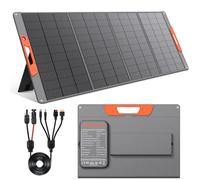 SOKIOVOLA Panneau solaire portable 400 W pour centrale électrique EF/Jackery/Bluetti/Anker - 25 % haute efficacité - Ultra léger - Sortie MC4 - Pour camping en plein air - Alimentation d'urgence