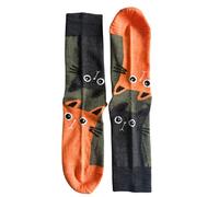 Sokisahtel Chaussettes 'TOTO merino wool warm socks with cats' mélange de couleurs, Taille 36-40