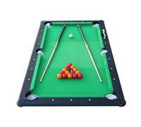 SOKKER Plateau de Billard Américain avec Accessoires - Version Nomade Compacte, Transport & Installation Facile (Vert, S)