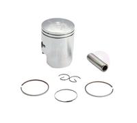 SoKOIUU Kit de Piston de Moto 100cc C100 avec Jeu d'anneaux Compatible avec Moteur à Deux Temps AX100 diamètre 50mm STD