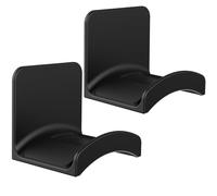 SOKUSIN Lot de 2 supports de casque - Crochet adhésif pour écouteurs de jeu, support mural universel pour la plupart des contrôleurs de casque, compatible avec Sennheiser, Sony, Bose, Beats