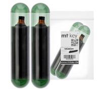 SOKYMAT Crypto Lot de 2 transpondeurs de e voiture Immobilisateur Type : ID8E (8E) / Matériau : verre/programmable (précodé sur Honda/Audi)