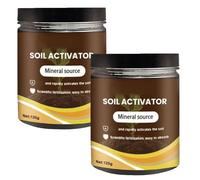 Sol au trésor activé par le sol, conditionneur de sol organique pour plantes, revitalisant de sol multifonctionnel sol de plante de maison pour plantes à fleurs favoriser l'enracinement (2 Pcs)