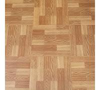 Sol Autocollants Lino en Vinyle Auto Adhésif Bois Carré Imperméable Résistant à l'usure - 30x30cm, 10pcs - Convient pour Salle de Bain, Cuisine, Salon, Chambre, Marbre Noire