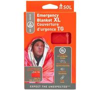 Sol Couverture de survie Double Orange - Trousses de secours d'alpinisme