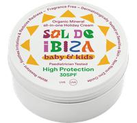 Sol de Ibiza Baby & Kids Organic Mineral All-In-One Holiday Cream SPF 30 - 100 g