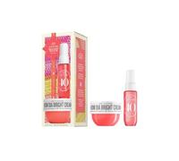 Sol de Janeiro Bom Dia Bright Holiday Set, Duo de soins pour le corps avec Bright Cream 75 ml et Cheirosa 40 Parfum 30 ml, Collection Festive
