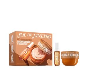Sol de Janeiro Cheirosa 71 Cozy Cravings Body Duo Coffret cadeau avec vaporisateur de parfum 30 ml et crème pour le corps 240 ml Édition limitée