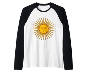 Sol de Mayo Drapeau Argentine Soleil Argentine Fierté Argentine Manche Raglan