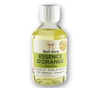 (Sol-éco) Essence d'Orange Pure | D-Limonene | Huile d'Agrumes 100% Naturelle | Nettoyant Dégraissant Multi-Usage | 250 ml | Origine Espagne