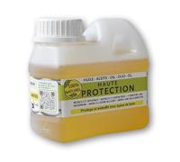 (Sol-éco) Huile Haute Protection. Protège le bois intérieur extérieur 500ml