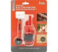 Sol Kit Allume Feu 8 En 1 / Fire Lite 8-In-1 Survival Tool - Rechauds à gaz de bivouac et camping