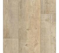 Sol Lino - Imitation parquet Bois Blanc Vieilli - Rouleau de 2m x 15m