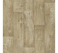 Sol PVC Best - Imitation parquet Mélèze Brun Clair - Rouleau de 4m x 3.00m