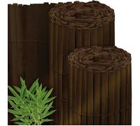 Sol Royal Canisse Brise Vue Balcon Bambou 180x600 cm Marron Foncé - Canisse Bambou Balcon Palissade Jardin Exterieur - B55