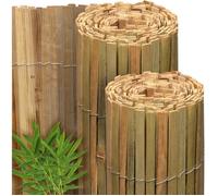 Sol Royal Canisse en bambou 120x300cmSolVision B89 haie brise-vue brande pour jardin terrasse balcon Protection regards vent soleil