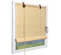 Sol Royal SolDecor B86 Store Enrouleur Bambou sans percage 90x220cm pour fenetres - Bois Nature