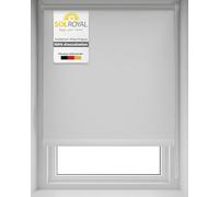 Sol Royal SolReflect T42 Store enrouleur thermo-isolant et occultant, avec crochets pour châssis, différentes tailles et couleurs 120x160 cm bianco