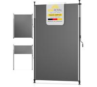 Sol Royal Store Balcon Sans Percage 200x310cm - Store Vertical Exterieur Etanche Protection Visuelle & Solaire - Anthracite KM5