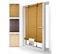 Sol Royal Store Enrouleur Bambou Bois Naturel Exterieur intérieur Clip