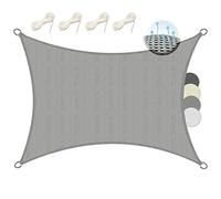 Sol Royal Voile d'ombrage rectangulaire HDPE SolVision Protection UV Balcon