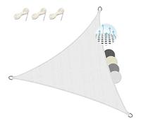 Sol Royal Voile d'ombrage Triangulaire HDPE Tissu Respirant Protection