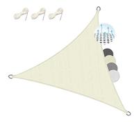 Sol Royal Voile d'ombrage Triangulaire HDPE Tissu Respirant Protection