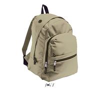 SOL’S Express - Sac à dos fonctionnel multi-poches - Passe-câbles - Dos matelassé - Bretelles réglables - Dune - UNIQUE