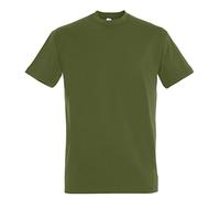 Sol’S Imperial - Tee-Shirt Homme Manches Courtes à col Rond - 100% Coton épais