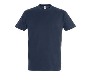 Sol’S Imperial - Tee-Shirt Homme Manches Courtes à col Rond - 100% Coton épais