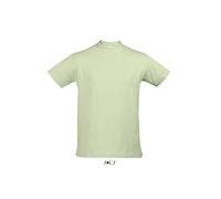 Sol’S Imperial - Tee-Shirt Homme Manches Courtes à col Rond - 100% Coton épais - Tilleul - M