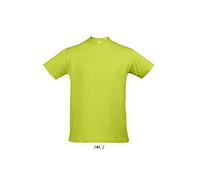 Sol’S Imperial - Tee-Shirt Homme Manches Courtes à col Rond - 100% Coton épais - Vert Pomme - XXL