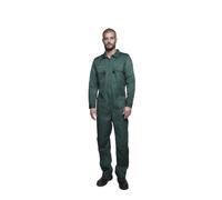 Sol’S Jupiter Pro - Combinaison de Travail Workwear - Résistant et Fonctionnel avec Poches à Rabats et Emplacement à genouillière Amovible - Vert Bouteille - XL