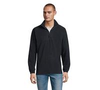 Sol’S Ness - Sweat Shirt Polaire Homme - Col Montant à Zip - Tissu avec Finition Anti-bouloche - Marine - XXL