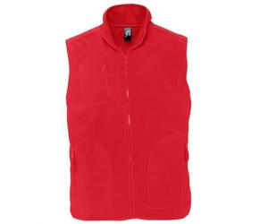 Sol’S Norway - Gilet Polaire Mixte sans Manche - Col Montant doublé - Anti-bouloche
