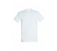 Sol’S Regent - Tee-Shirt Homme Manches Courtes à col Rond - 100% Coton Semi-peigné - Blanc - XXL