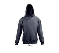 Sol’S Slam - Sweat Shirt Enfant à Capuche - Poche Kangourou - Style décontracté et Sportswear - Marine - 12A