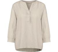 SOL_Sblouse à col évasé UNI 16269 moonstone sand Größe 34