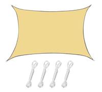 Sol Shades - Garden Sun Shade Sail | Voile d'ombrage d'extérieur en tissu Oxford | Grand auvent de jardin résistant à la pluie | 118,11 pouces Dospy Rectangle | Voile d'ombrage portable pour la