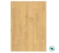 Sol stratifié effet parquet - 8 mm - boîte de 9 lames - 2,26 m2 - EH AQUAFIT 8 K726 PURE+ Honey Ethereal Oak FORESTEA Dimensions :