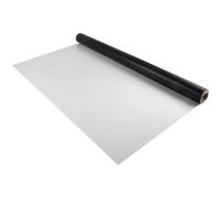 "Sol vinyle 14m² - Surface de couverture plancher 2x7m - Vinyle 1,5mm PVC - Imperméable Antidérapant Découpable - Blanc/Noir - Studio professionnel de danse Gymnase Convient pour studio de fitness"