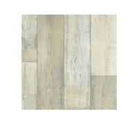 Sol Vinyle Imitation parquet vintage blanchi - Rouleau de 3m x 4m