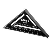 Sola Equerre de chevron Règle Triangle d'angle de butée Métrique 185mm RS 18