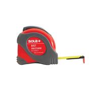 sola Mètre-ruban de poche Big T L.5m, l. bande19mm jaune cl. précision I avec...