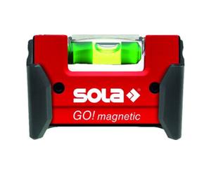 SOLA SOLA Niveau à bulle magnétique mini Go Clip magnétique 7,5 cm Quantité:1