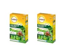 Solabiol Anti-Limaces & Escargots - 2x750g - Granulés - Résistant À La Pluie - Prêt À l'emploi - Utilisable en Agriculture Biologique SOLIMA750NX2