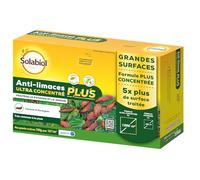 Anti-Limaces & Escargots Solabiol - Protège le Potager et le Jardin - Ultra concentré PLUS - Etui de 750g - Jusqu'à 1075 m² de surfaces traitées - Grande résistance à la pluie - SOLIMAPLUS750
