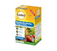 SOLABIOL Bouillie Bordelaise - 800g - 200L De Solution - Granulés A Dissoudre - Fongicide Polyvalent - Traitement Préventif & Traditionnel - Mildiou Tavelure Cloque - Coloration Bleue SOBB800