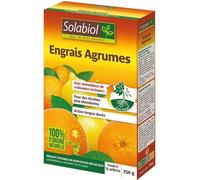 SOLABIOL Engrais Agrumes - 750g - Mini-granulés - 60% de fruits en plus - utilisable en Agriculture Biologique SOAGY750